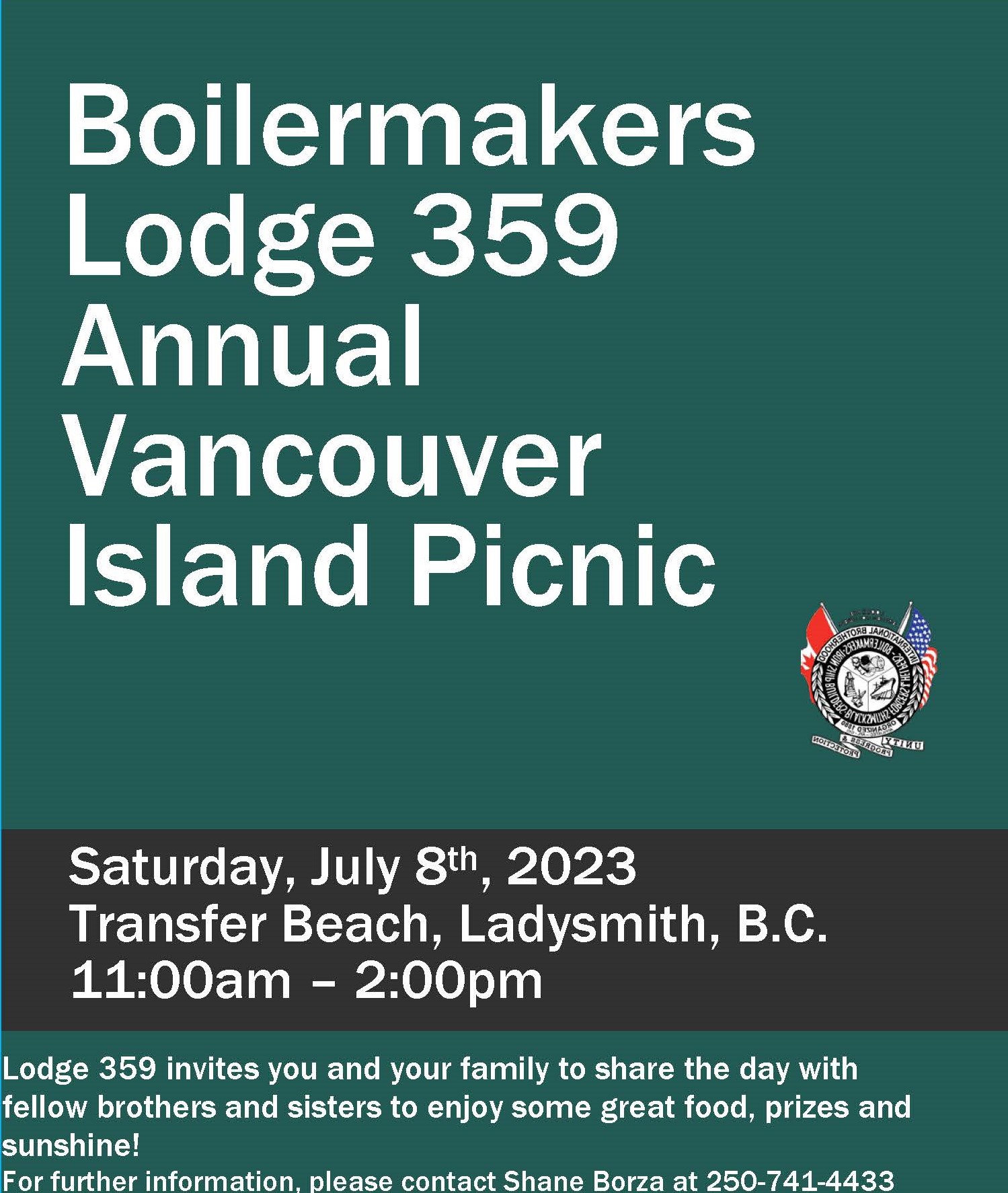 boilermaker island picnic 2023 poster